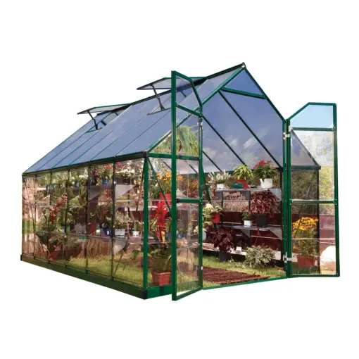 Greenhouses Balance Green 8x12 1